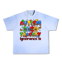 Grape Ice autism is not a tragedy ignorance is Urban Heavy Tee - JahusDesignShop