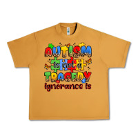 Peanut Butter autism is not a tragedy ignorance is Urban Heavy Tee - JahusDesignShop