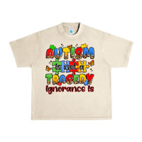 Sandshell autism is not a tragedy ignorance is Urban Heavy Tee - JahusDesignShop