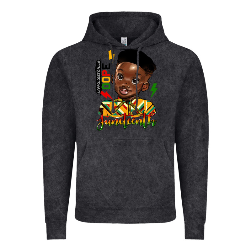 Juneteenth Black Boy Vintage Hoodie by HRA Design Shop | Teevron