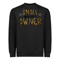 Black small business owner Heavyweight Sweatshirt - CowhideDigitalArt