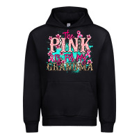 Black The pink is for my Grandma Cancer Awareness Urban Hoodie - HowdyJamesFarm