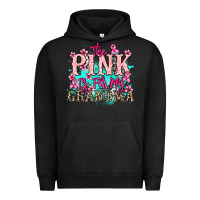 Pigment Black The pink is for my Grandma Cancer Awareness Urban Hoodie - HowdyJamesFarm