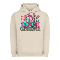 Pigment French Oak The pink is for my Grandma Cancer Awareness Urban Hoodie - HowdyJamesFarm