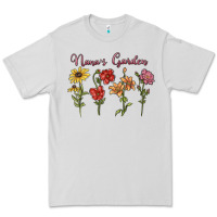 Dove Grey nana's garden Premium Tee - MaliasSmallBusiness