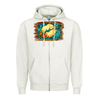 Oatmeal Heather Softball Lips Zipper Hoodie - Jasminsmagicworld