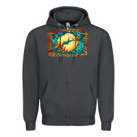 Smoke Softball Lips Zipper Hoodie - Jasminsmagicworld