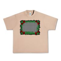 Burro christmas black and white background Urban Heavy Tee - BarkalooDesign