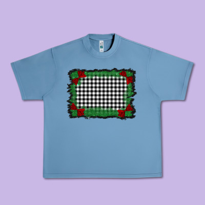 Christmas Black And White Background Urban Heavy Tee Designed By Barkaloodesign