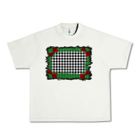 Pistachio christmas black and white background Urban Heavy Tee - BarkalooDesign