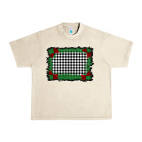 Sandshell christmas black and white background Urban Heavy Tee - BarkalooDesign