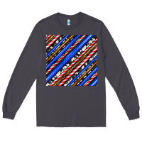 Smoke western america seamless pattern Long Sleeve Tee - BundleAndBundleShop