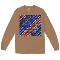 Toasted Coconut western america seamless pattern Long Sleeve Tee - BundleAndBundleShop