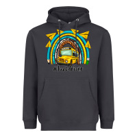 Smoke bus driver rainbow Heavyweight Hoodie - NancyCooperArtShop