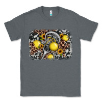 Charcoal Heather lacrosse background Classic Tee - JahusDesignShop