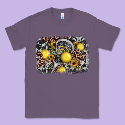 Lacrosse Background Classic Tee Designed By Jahusdesignshop