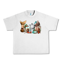 Lunar Rock coffee tools coffee cups Urban Heavy Tee - AdoDesignShop