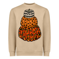 Mushroom pumpkin halloween Heavyweight Sweatshirt - RacoonDesign