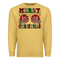 Antique Gold Merry Christmas skeleton hands boobs Premium Sweatshirt - NancyCooperArtShop
