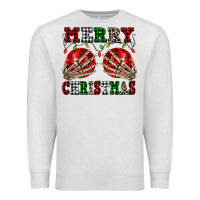 Merry Christmas Skeleton Hands Boobs Premium Sweatshirt | Teevron