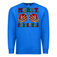 True Royal Merry Christmas skeleton hands boobs Premium Sweatshirt - NancyCooperArtShop