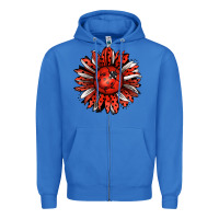 True Royal Ladybug Sunflower Zipper Hoodie - Jasminsmagicworld