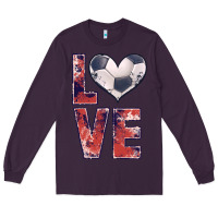 Plum soccer love Long Sleeve Tee - JahusDesignShop