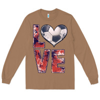 Toasted Coconut soccer love Long Sleeve Tee - JahusDesignShop
