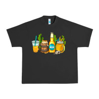 Pigment Black beer coffee cups Urban Heavy Tee - AdoDesignShop