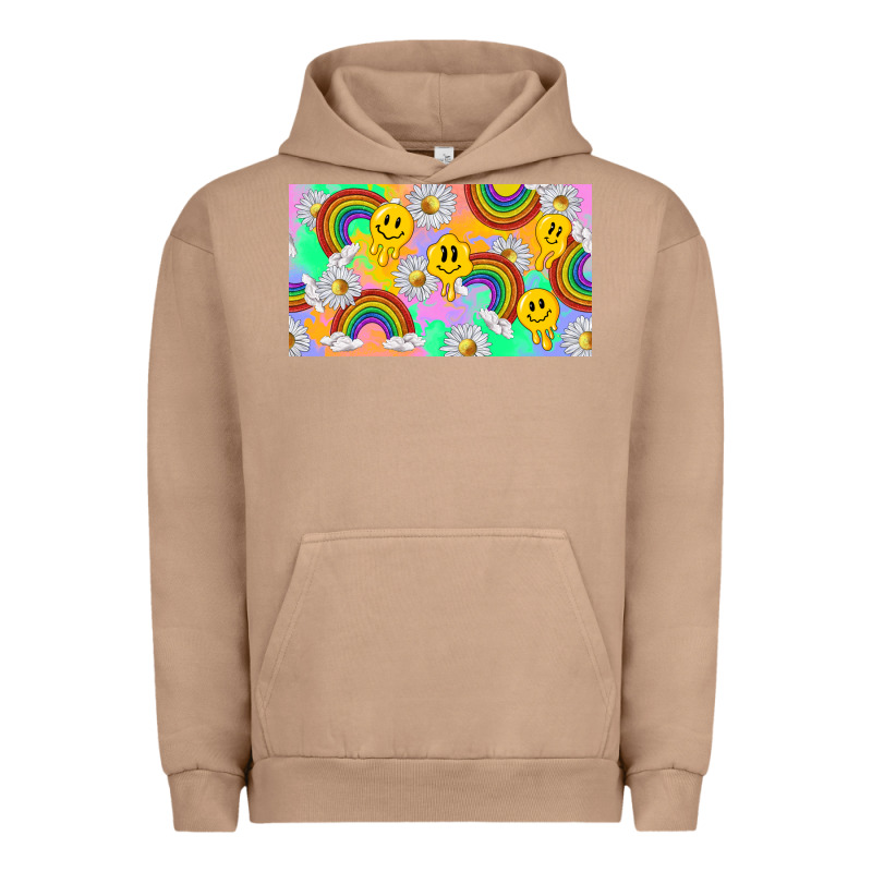Smile Faces And Rainbow And Daisys Urban Hoodie by TumblerDesignByShophia | Teevron