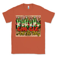 Copper GIN GLE Christmas gin bottles Classic Tee - AdoDesignShop