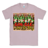 Lilac GIN GLE Christmas gin bottles Classic Tee - AdoDesignShop