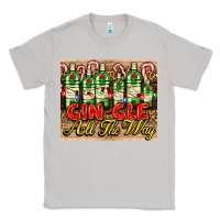 Moon Dust GIN GLE Christmas gin bottles Classic Tee - AdoDesignShop