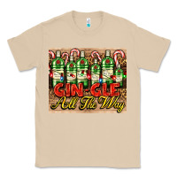 Mushroom GIN GLE Christmas gin bottles Classic Tee - AdoDesignShop