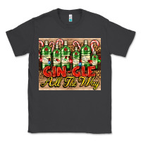 Smoke GIN GLE Christmas gin bottles Classic Tee - AdoDesignShop