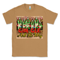 Toasted Coconut GIN GLE Christmas gin bottles Classic Tee - AdoDesignShop