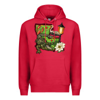 Cardinal louisiana state Premium Hoodie - BarkalooDesign