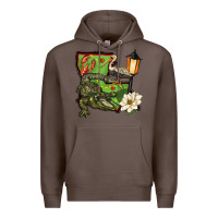 Coffee louisiana state Premium Hoodie - BarkalooDesign