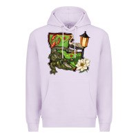 Lilac louisiana state Premium Hoodie - BarkalooDesign