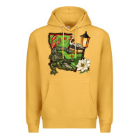 Mustard louisiana state Premium Hoodie - BarkalooDesign