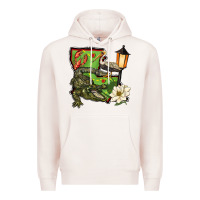 Pale Pink louisiana state Premium Hoodie - BarkalooDesign