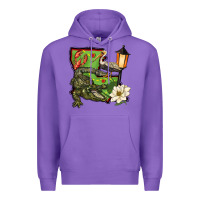 Purple louisiana state Premium Hoodie - BarkalooDesign