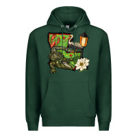 Sports Green louisiana state Premium Hoodie - BarkalooDesign