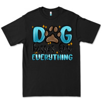 Black dog kisses fix everything Premium Tee - MaliasSmallBusiness