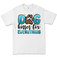 Dog Kisses Fix Everything Premium Tee | Teevron
