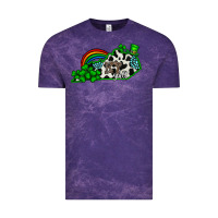 Cloud Purple kentucky yall Vintage Tee - CowhideDigitalArt