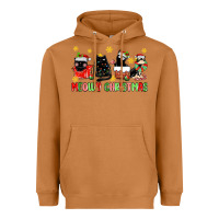 Meerkat meowy christmas cats Heavyweight Hoodie - MaliasSmallBusiness