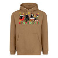 Toasted Coconut meowy christmas cats Heavyweight Hoodie - MaliasSmallBusiness