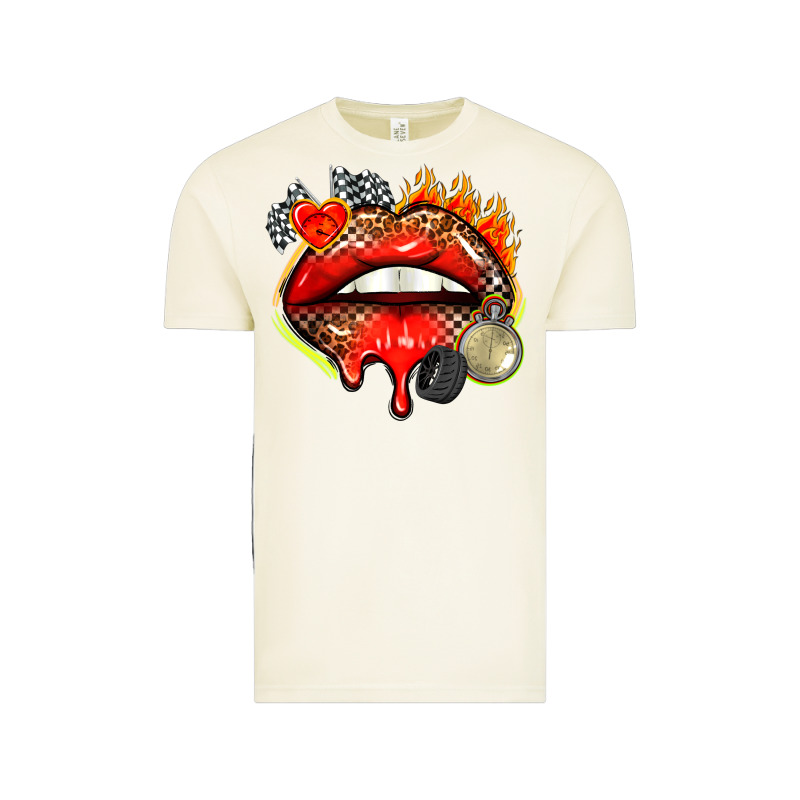 Race Lips Vintage Tee by AdoDesignShop | Teevron