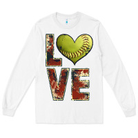 White softball love Long Sleeve Tee - JahusDesignShop
